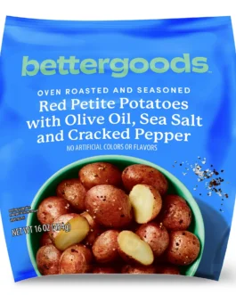 bettergoods Oven Roasted and Seasoned Red Petite Potatoes with Olive Oil, Sea Salt and Cracked Pepper, 16 oz (Frozen)