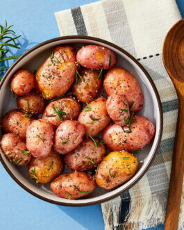 bettergoods Oven Roasted and Seasoned Red Petite Potatoes with Olive Oil, Sea Salt and Cracked Pepper, 16 oz (Frozen)