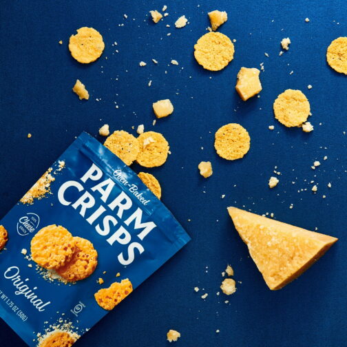 ParmCrisps Gluten-Free Original Oven-Baked Parm Crisp Cheese Crackers, 1.75 oz - Image 2