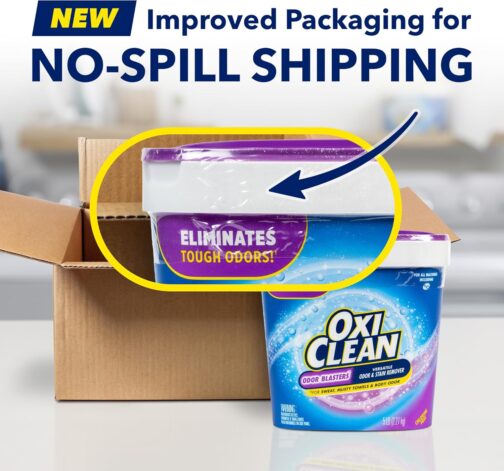 OxiClean Odor Blasters Versatile Odor and Stain Remover Powder, 5 lb - Image 3