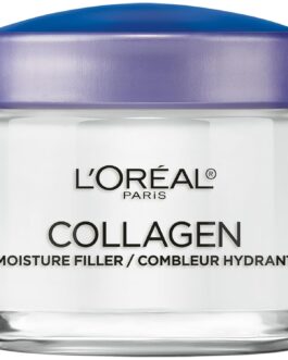 L’Oreal Paris Collagen Daily Face Moisturizer, Reduce Wrinkles, Face Cream 3.4 oz