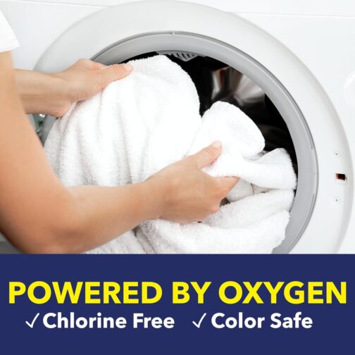 OxiClean White Revive Laundry Whitener and Stain Remover Powder, 3 lb - Image 2