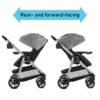 Graco Modes Pramette Travel System | Stroller & Car Seat Combo | 3-in-1 Stroller Modes | Includes Graco SnugRide 35 Infant Car Seat | Ellington - Image 3