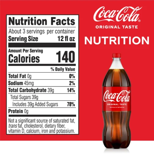 Coca-Cola Soda Pop, 2 Liters Bottle - Image 3