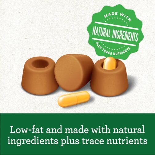 Greenies Pill Pockets Large Size Soft Dog Treats for Capsules, with Real Peanut Butter, Made With Natural Ingredients Plus Minerals & Trace Nutrients, 15.8 oz. (60 Count, Pack of 1) - Image 2
