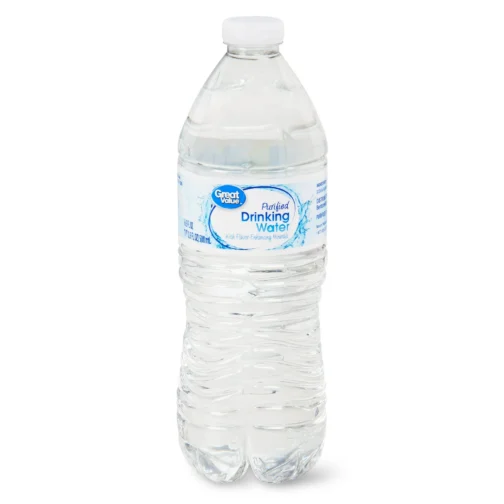 Great Value Purified Drinking Water, 16.9 fl oz, 24 Count - Image 2