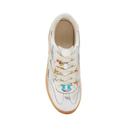 Madden Girl Women's Giia-CB Lace-Up Gum Sole Sneaker with Charms - Image 4