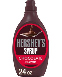 HERSHEY’S Chocolate Syrup Bottle, 24 oz