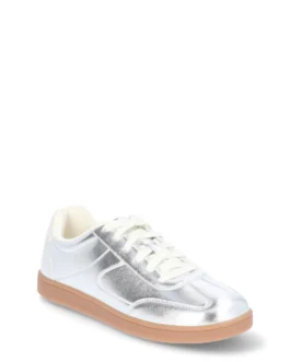 No Boundaries Women’s Lace Up Sport Sneakers, Wide Width Available