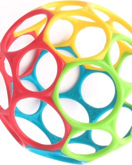 Oball Rattle – Flexible and Easy-to-Grip Design for Children of All Ages Classic