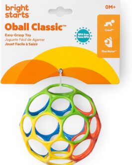 Oball Rattle – Flexible and Easy-to-Grip Design for Children of All Ages Classic