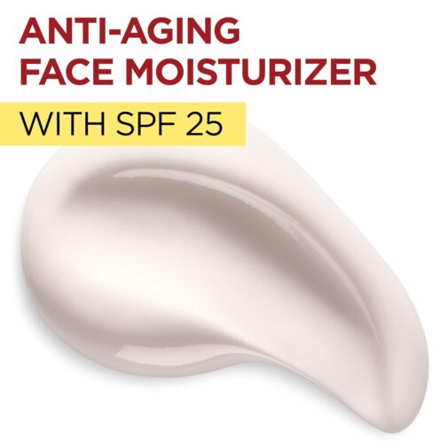 L'Oréal Paris Revitalift Anti-Wrinkle and Firming Face Moisturizer with SPF 25, Pro-Retinol and Centella Asiatica, Paraben Free, 1.7 oz (Packaging may vary) - Image 3