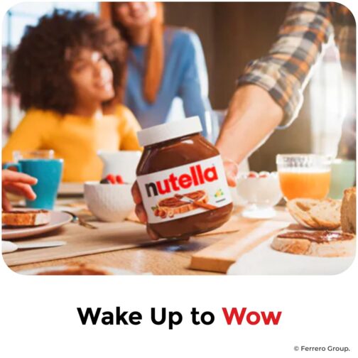 Nutella Hazelnut Spread With Cocoa For Breakfast, 13 Oz Jar - Image 5