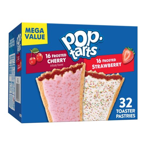 Pop-Tarts Toaster Pastries, Breakfast Foods, Kids Snacks, Variety Pack, 54.1oz Box (32 Pop-Tarts) - Image 5