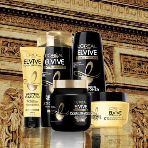 L'Oreal Paris Elvive Total Repair 5 Repairing Shampoo and Conditioner for Damaged Hair, 28 Ounce (Set of 2) - Image 4