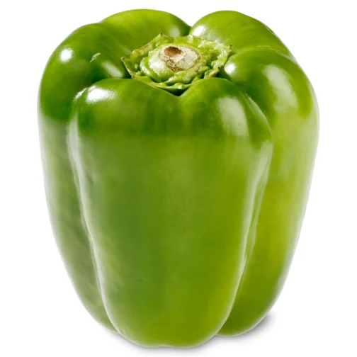 Fresh Green Bell Pepper, Each - Image 3