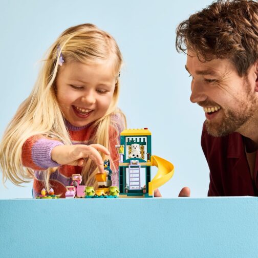 LEGO Bluey Playground Fun with Bluey and Chloe - Building Toy for Kids - Sensory Toy for Pretend Play - Includes Bluey and Chloe Minifigures - Birthday Gift Idea for Girls and Boys 4 and Up - 11201 - Image 3