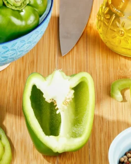 Fresh Green Bell Pepper, Each