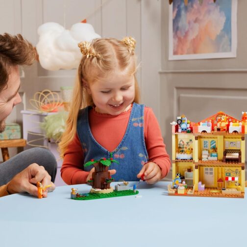 LEGO Bluey: Bluey’s Family House - Toddler Toy for 4 Year Old Boys and Girls - House Playset Includes Bluey and 5 Popular Characters - Great Birthday Gift Idea for Preschoolers - 11203 - Image 3