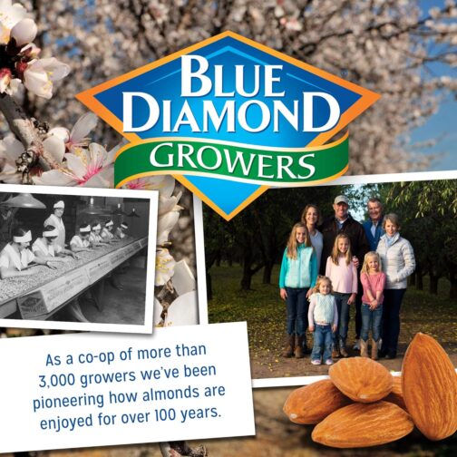 Blue Diamond Almonds Low Sodium Lightly Salted Snack Nuts, 40 Oz Resealable Bag (Pack of 1) - Image 3