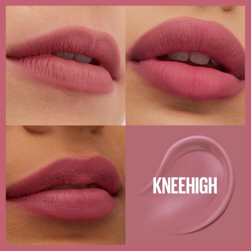 MAYBELLINE Super Stay Teddy Lip Tint, Long Lasting Matte Lipstick For Up To 12HR Wear, Kneehigh, 1 Count - Image 3