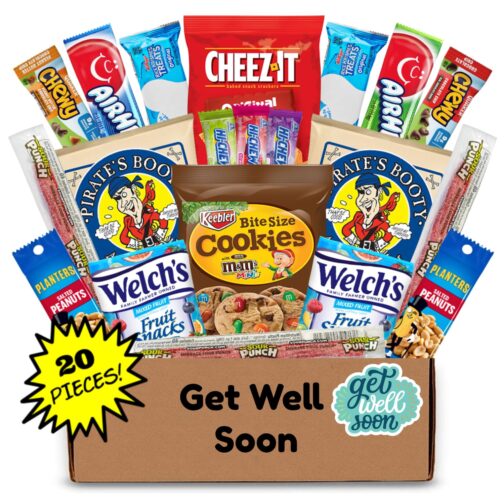 Hangry Kits Get Well Soon Gifts For Men And Women - Send A Get Well Soon Gift Basket, Sick Care Package To An Unwell Friend Or Loved One In Hospital, After Surgery & Recovery. - Image 5