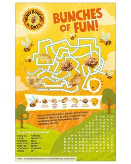 Honey Bunches of Oats Crunchy Honey Roasted Cereal 18 Ounce (Pack of 1) Box