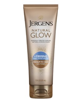 Jergens Natural Glow + Firming Daily Moisturizer Medium to Tan Skin Tones 7.5oz