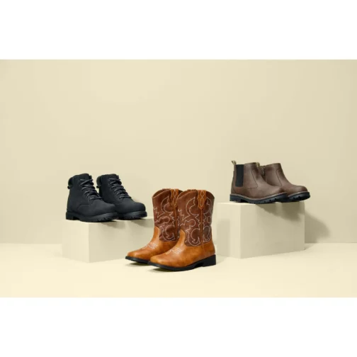 Wonder Nation Little & Big Boy's Cowboy Western Boots