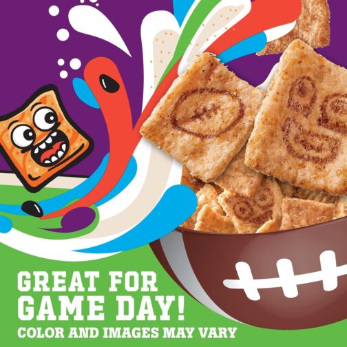 Cinnamon Toast Crunch Breakfast Cereal, Crispy Cinnamon Cereal, Giant Size, 27 oz - Image 3