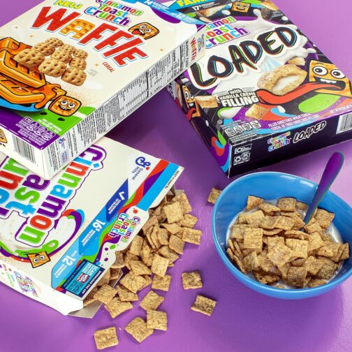 Cinnamon Toast Crunch Breakfast Cereal, Crispy Cinnamon Cereal, Giant Size, 27 oz - Image 2