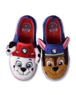 Paw Patrol Characters Toddler Kids Fleece Slip-On Sneakers