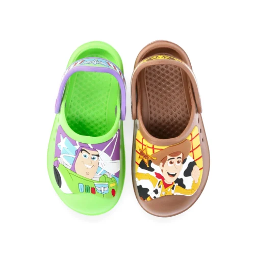 Disney Pixar Toy Story Toddler Boys Buzz and Woody Clogs